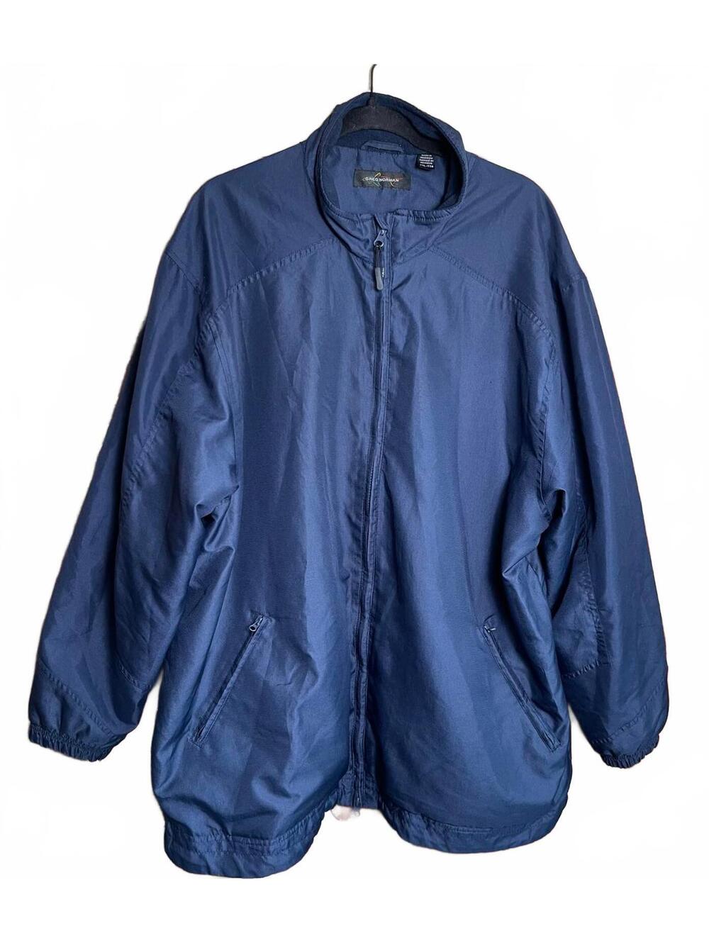 Greg Norman Men's Navy Blue Lightweight Jacket XXL
